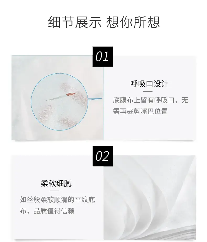 Factory Wholesale V-Shape Mask Paper Beauty Salon Stand Plaster Bandage — feature 9