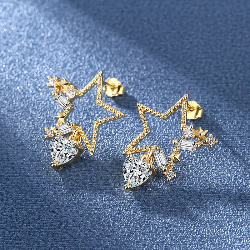 2021 Korean Fashion Star Earrings for Women - Image 3