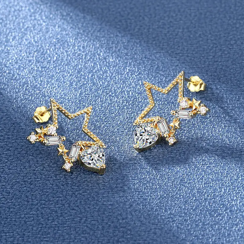 2021 Korean Fashion Star Earrings for Women - Image 4