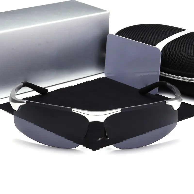 Men's Polarized Sunglasses Aluminum Black — feature 10