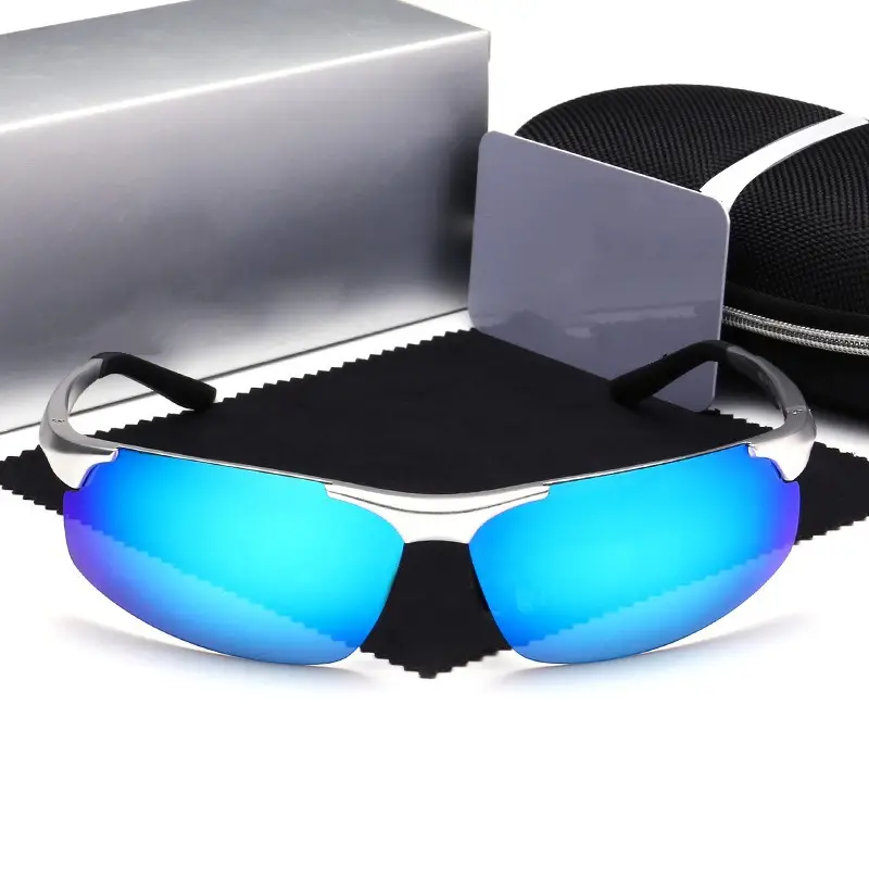 Men's Polarized Sunglasses Aluminum Black — feature 12