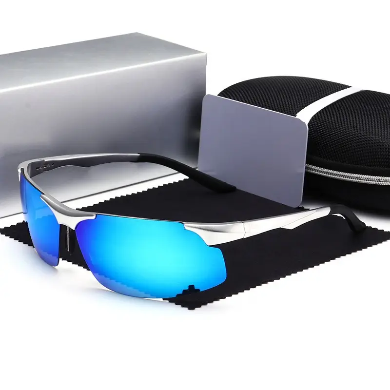 Men's Polarized Sunglasses Aluminum Black — feature 13