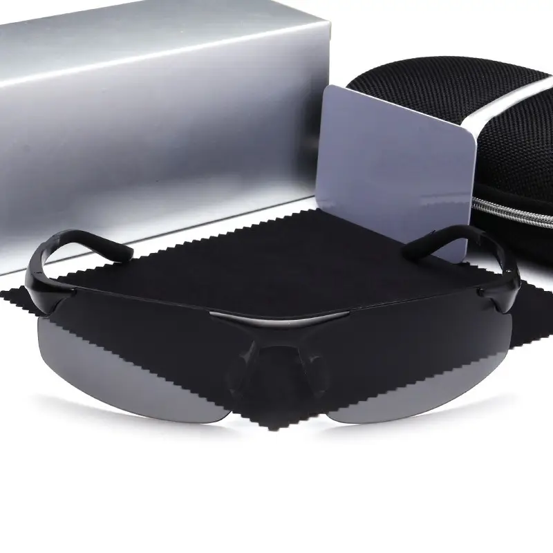 Men's Polarized Sunglasses Aluminum Black — feature 14
