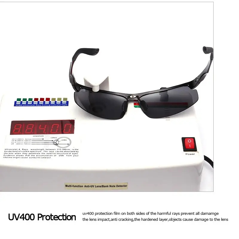 Men's Polarized Sunglasses Aluminum Black — feature 17
