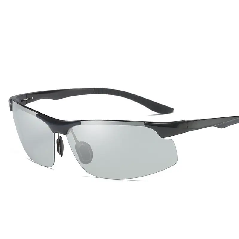 Men's Polarized Sunglasses Aluminum Black - Image 6
