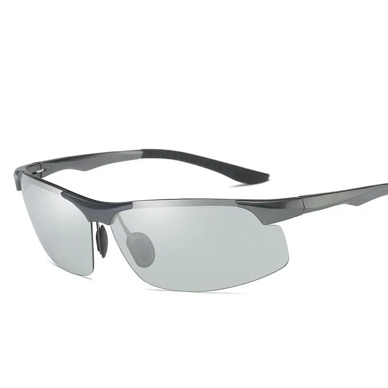 Men's Polarized Sunglasses Aluminum Black - Image 7