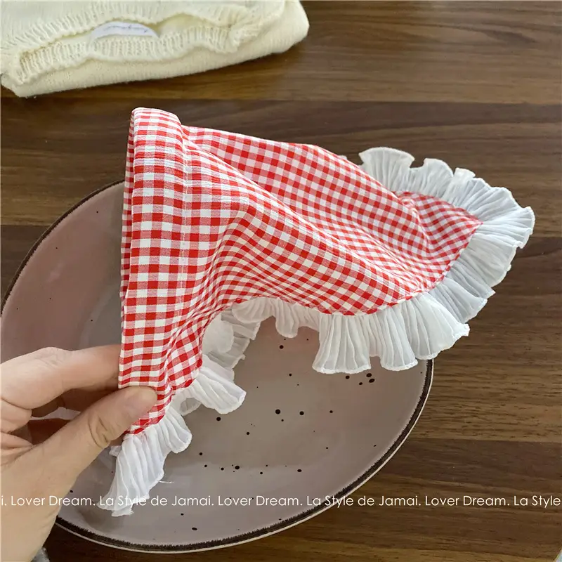 French Style Lace Headband for Women White Sweet Super Fairy — feature 10