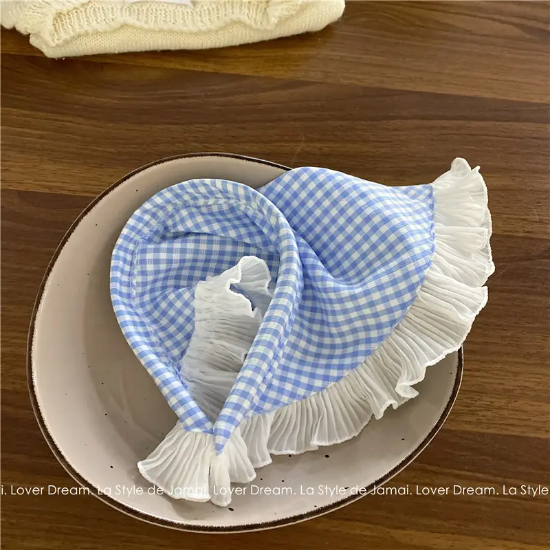 French Style Lace Headband for Women White Sweet Super Fairy — feature 12