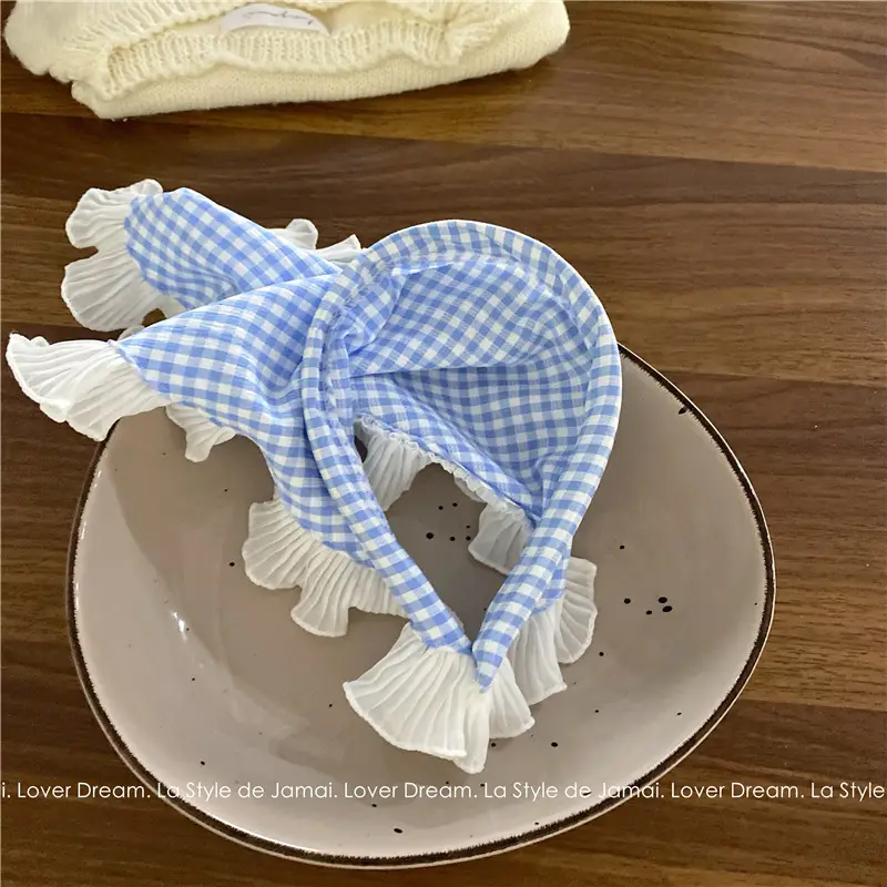 French Style Lace Headband for Women White Sweet Super Fairy — feature 14