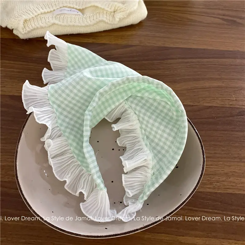 French Style Lace Headband for Women White Sweet Super Fairy — feature 6