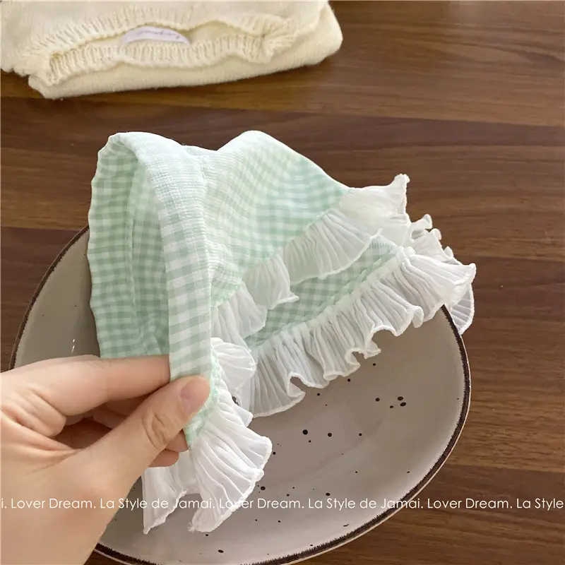 French Style Lace Headband for Women White Sweet Super Fairy — feature 7
