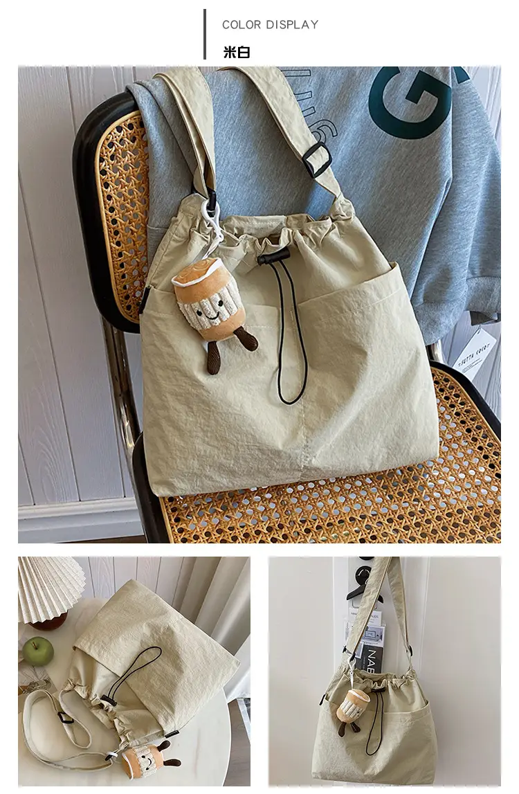 Women Casual Large Shoulder Bag Red 2024 — feature 21