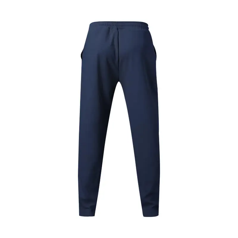 Men Blue Loose Straight Leg Sports Trousers Spring Summer — feature 19
