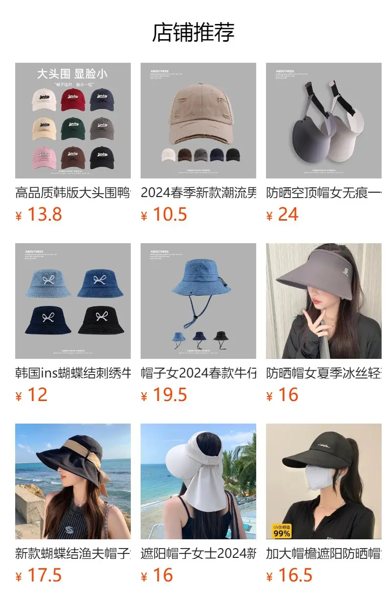 Big Head Embroidered Baseball Cap for Men Women — feature 1