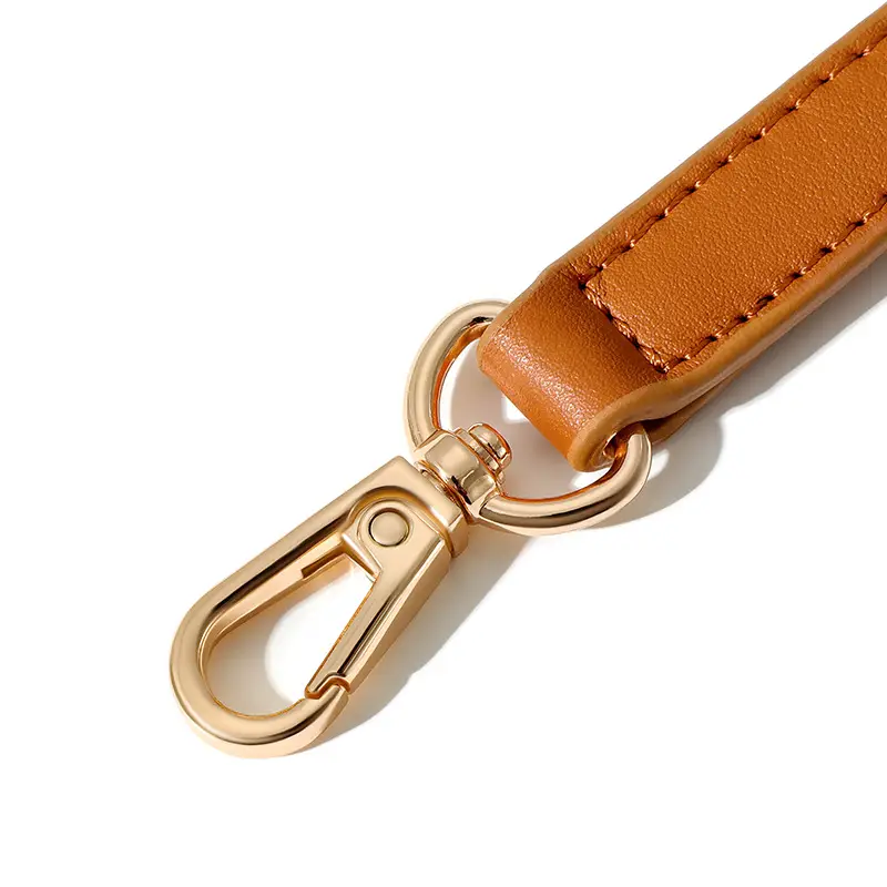 Tan Leather Crossbody Strap for Women - Image 6