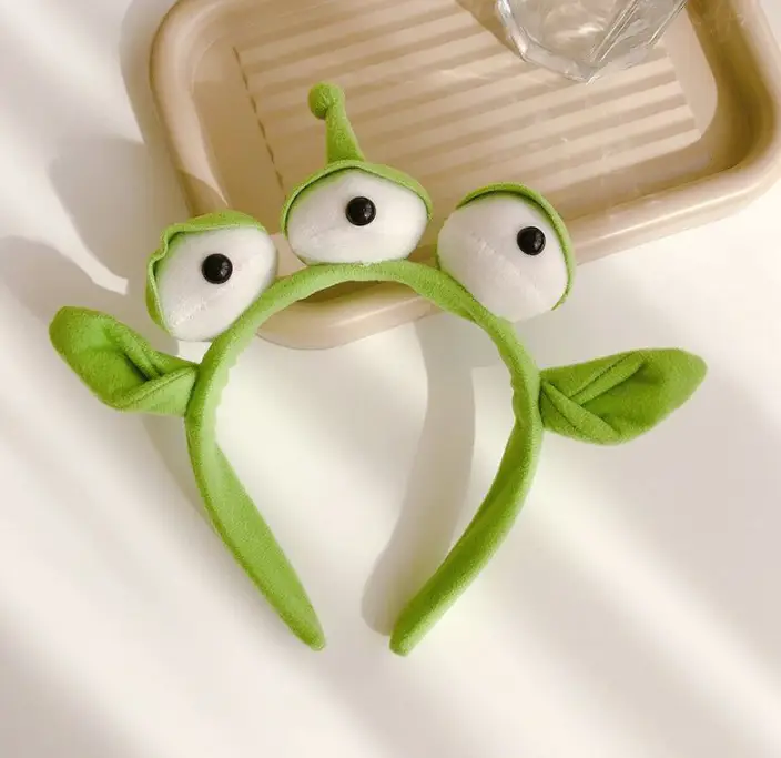 Cute Plush Mouse Face Wash Hair Band for Women - Image 9