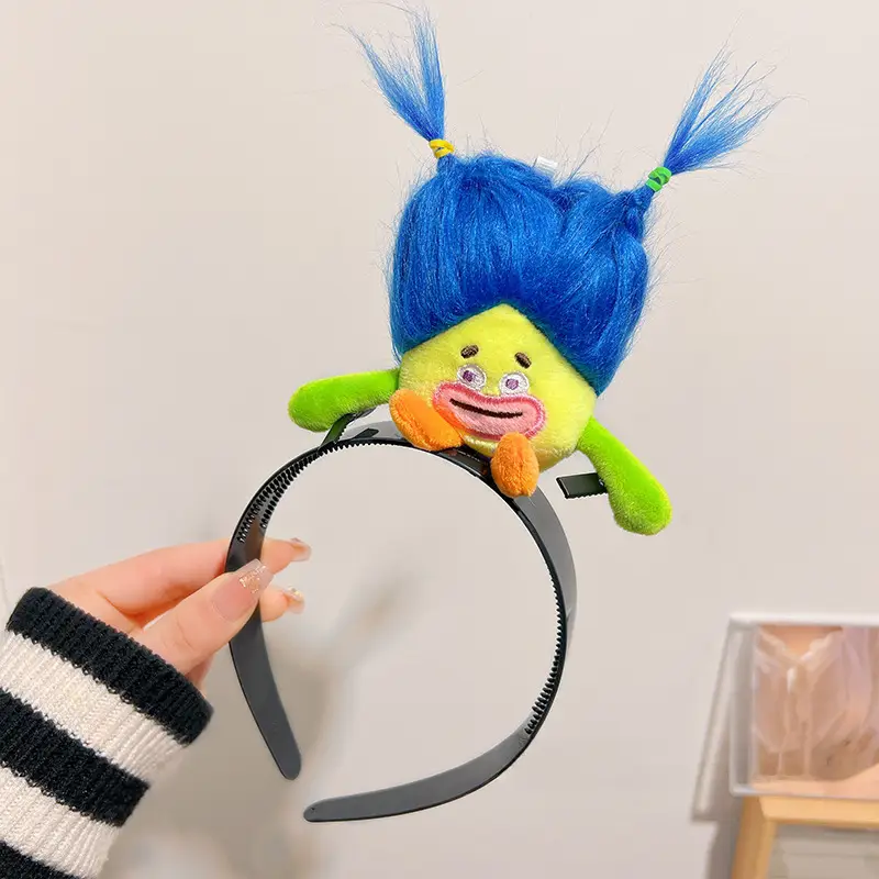Cute Plush Mouse Face Wash Hair Band for Women - Image 46