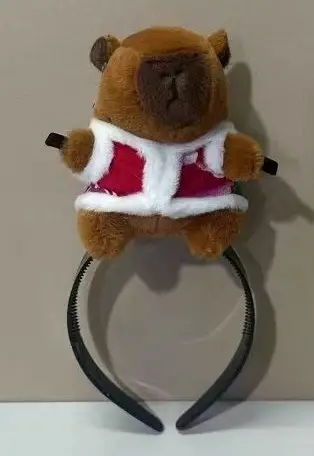 Cute Plush Mouse Face Wash Hair Band for Women - Image 55