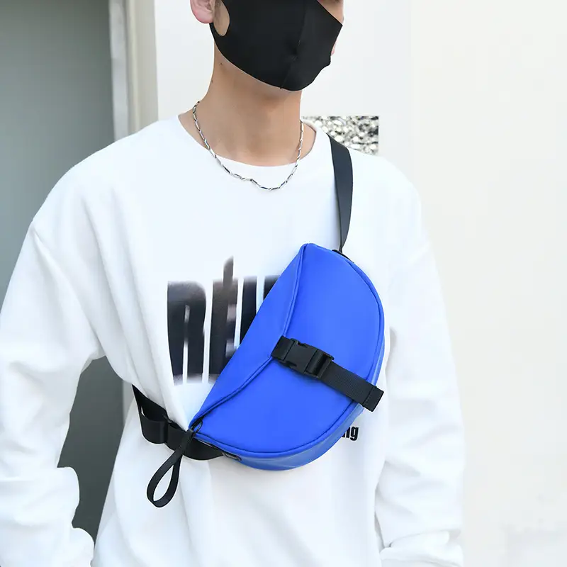 Black Crossbody Bag for Men Women Lightweight College Student - Image 6