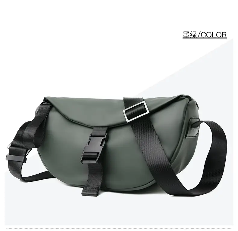 Black Crossbody Bag for Men Women Lightweight College Student — feature 18