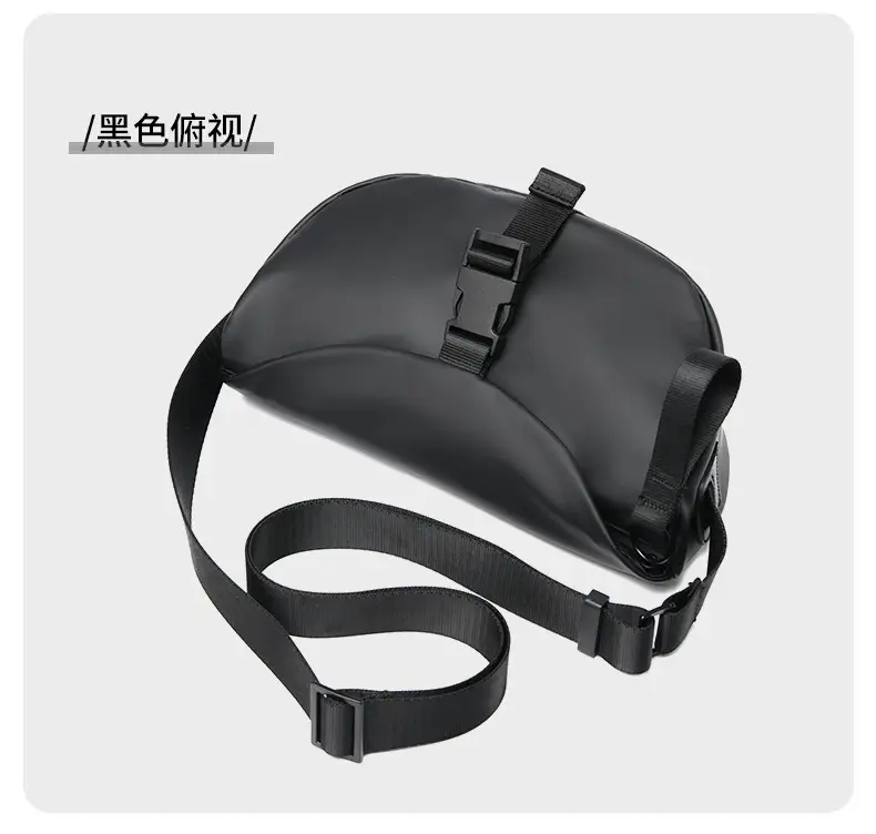 Black Crossbody Bag for Men Women Lightweight College Student — feature 25