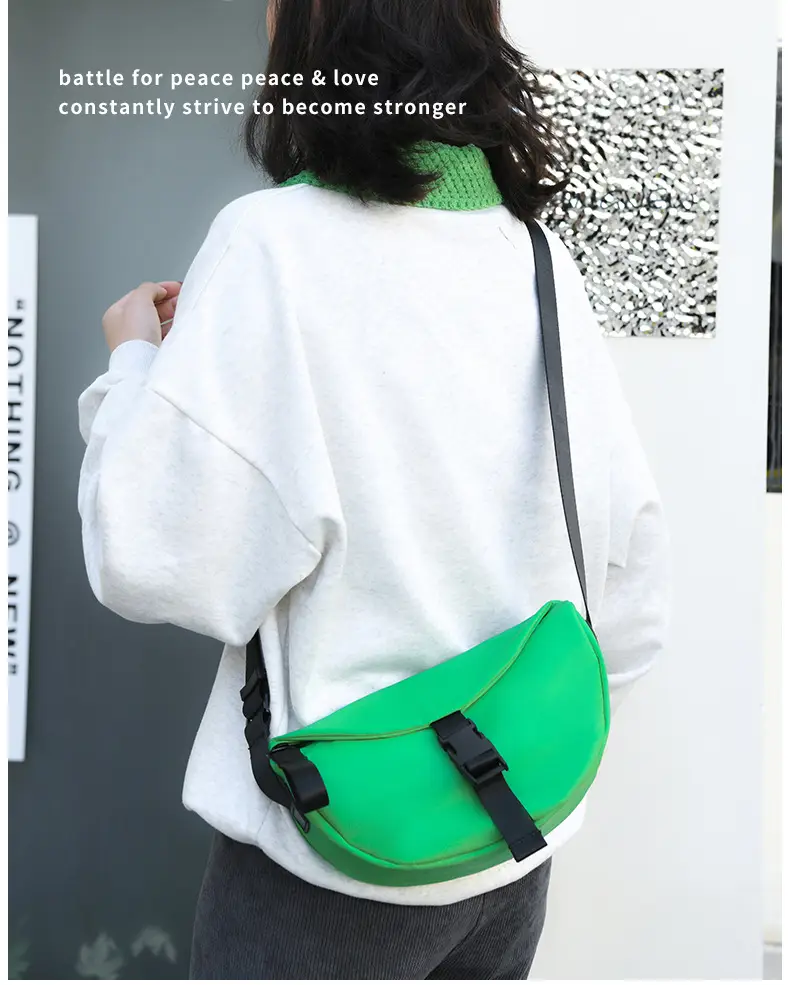 Black Crossbody Bag for Men Women Lightweight College Student — feature 30