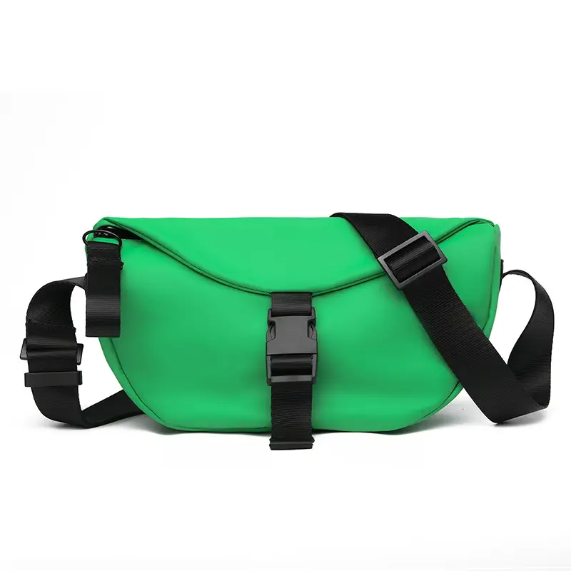 Black Crossbody Bag for Men Women Lightweight College Student - Image 3