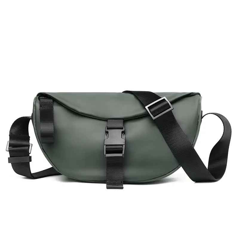 Black Crossbody Bag for Men Women Lightweight College Student - Image 4