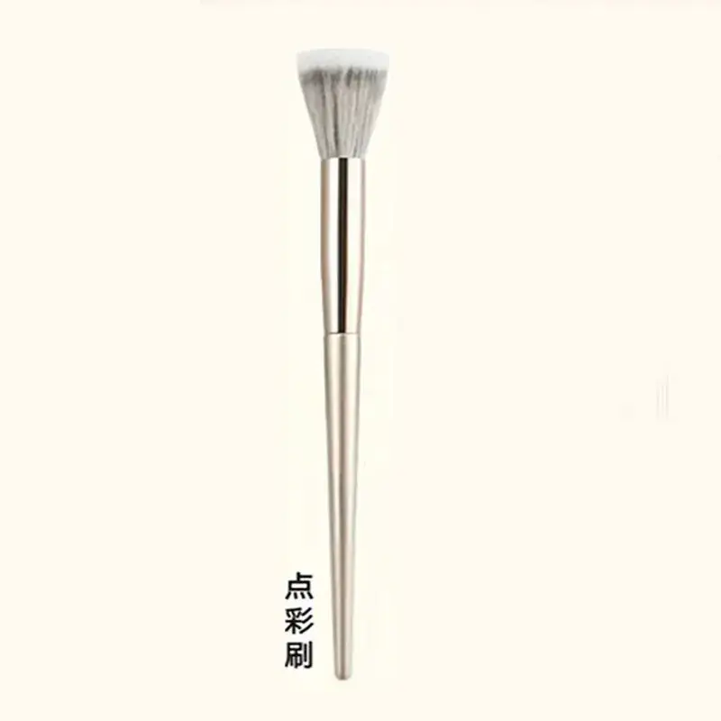 15 Gold Eye Shadow Brush Set Full Cosmetic Brushes