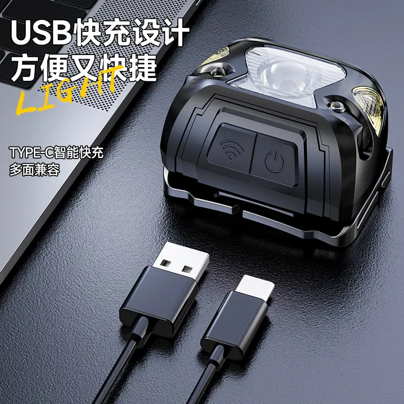LED Headlamp with Digital Display 100lm Outdoor Use - Image 8