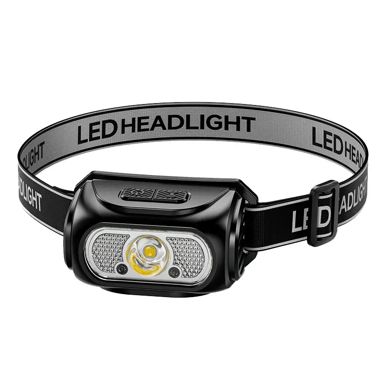 LED Headlamp with Digital Display 100lm Outdoor Use