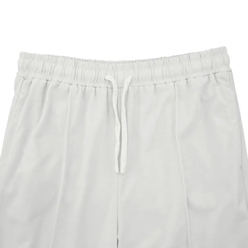 2025 Men's Loose Casual Straight Pants Spring Summer White — feature 6