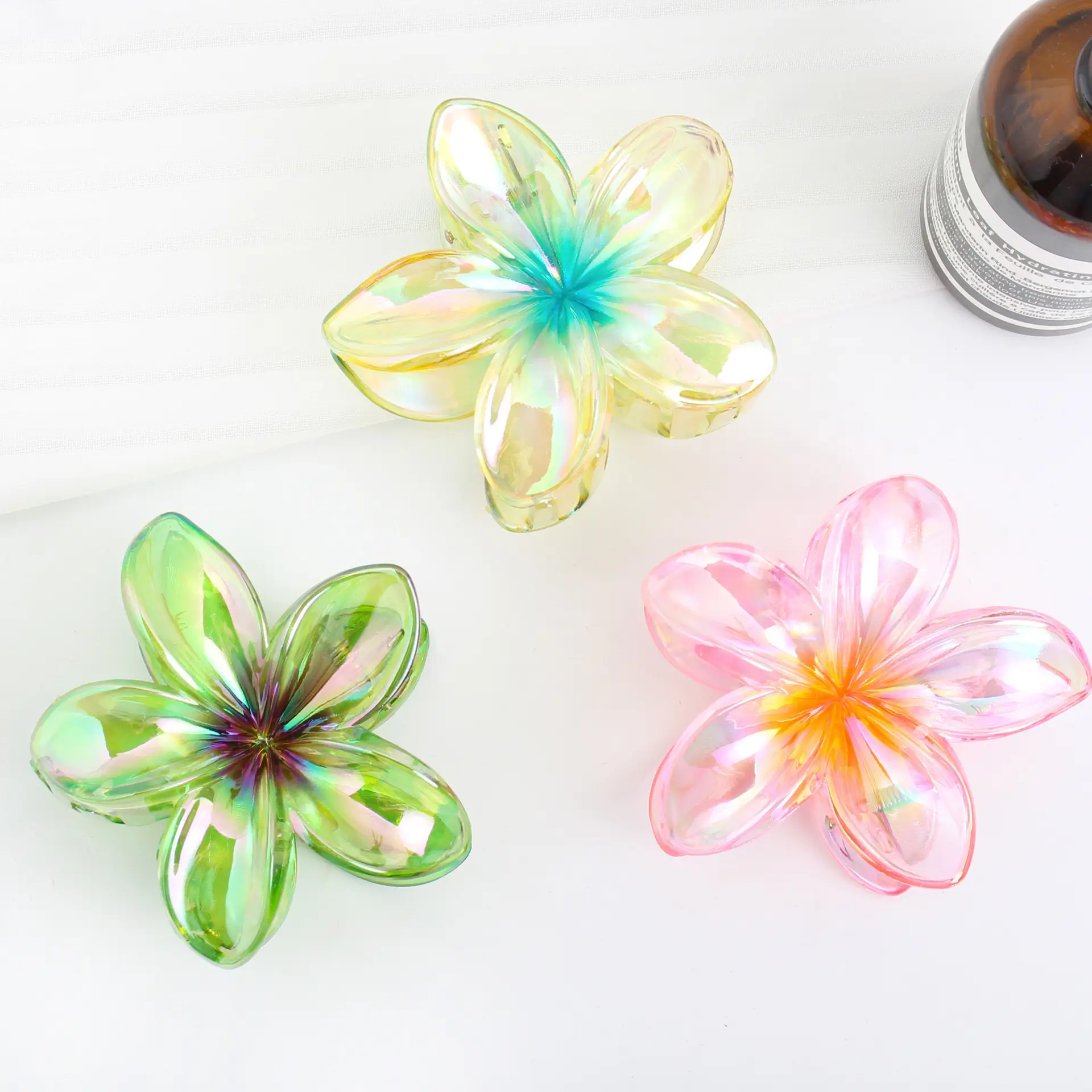 Blue Flower Hairpin for Women, Durable Stylish Hair Accessories