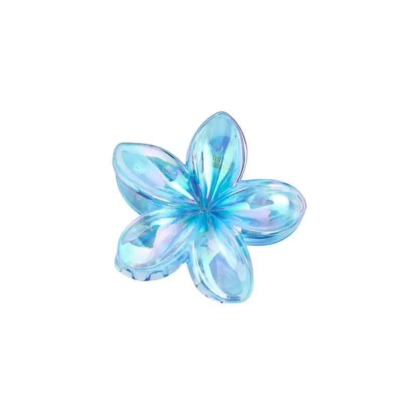 Blue Flower Hairpin for Women, Durable Stylish Hair Accessories