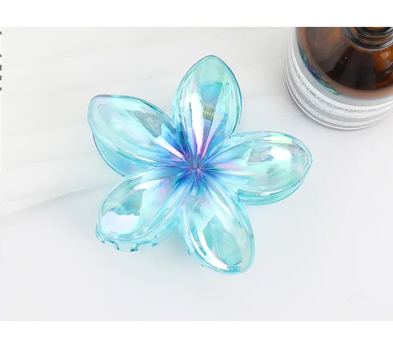 Blue Flower Hairpin for Women, Durable Stylish Hair Accessories — feature 12