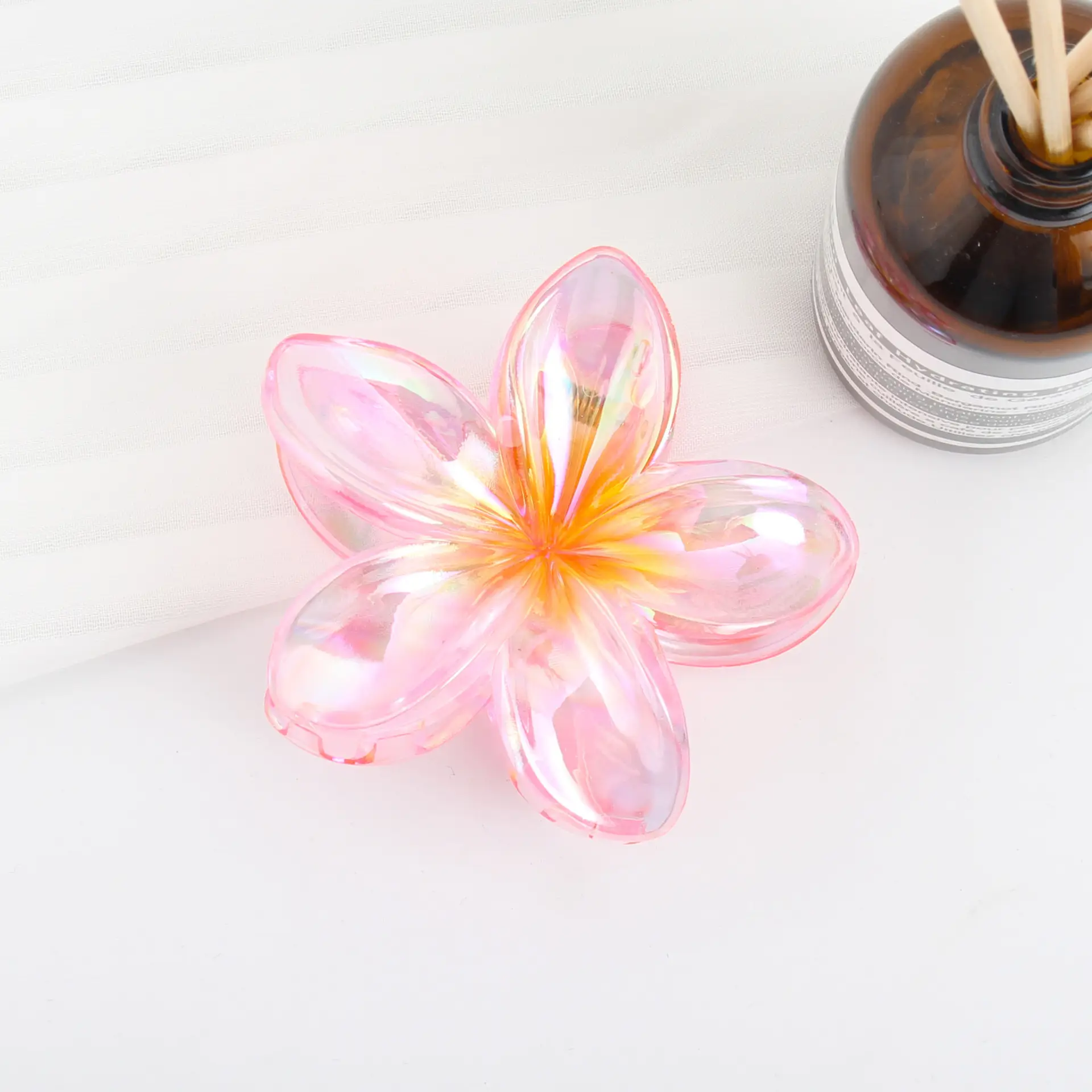 Blue Flower Hairpin for Women, Durable Stylish Hair Accessories