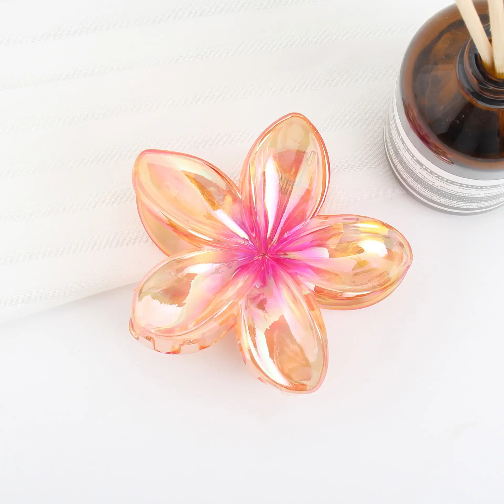 Blue Flower Hairpin for Women, Durable Stylish Hair Accessories