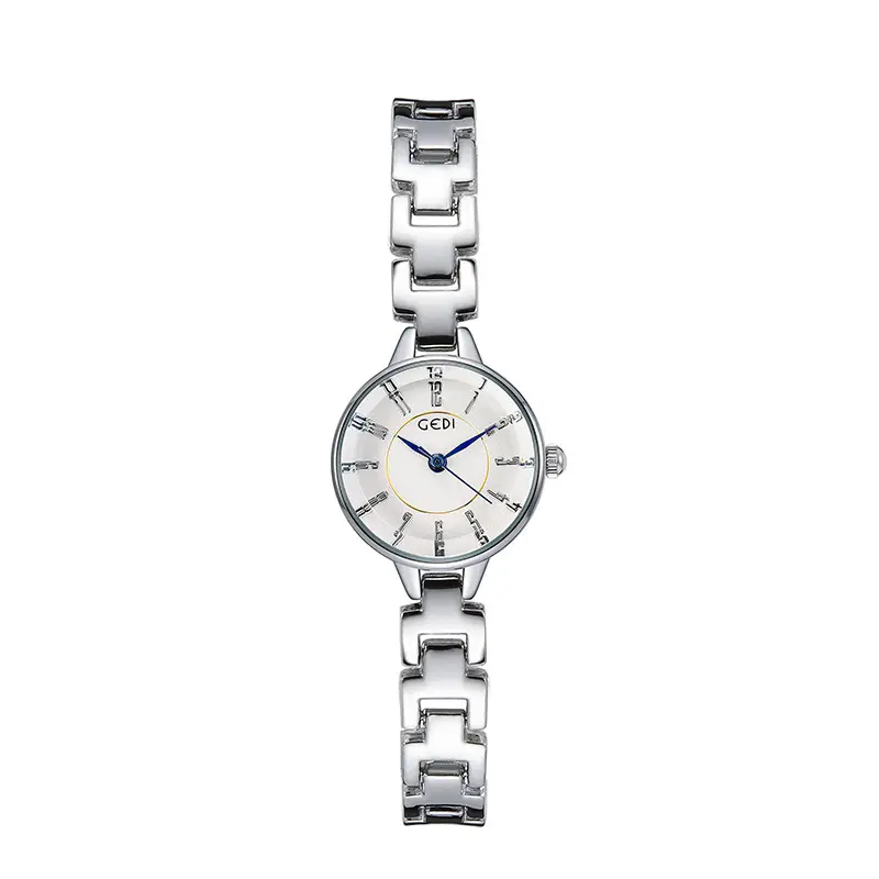 Gold Women's Quartz Watch with Steel Band - Image 7