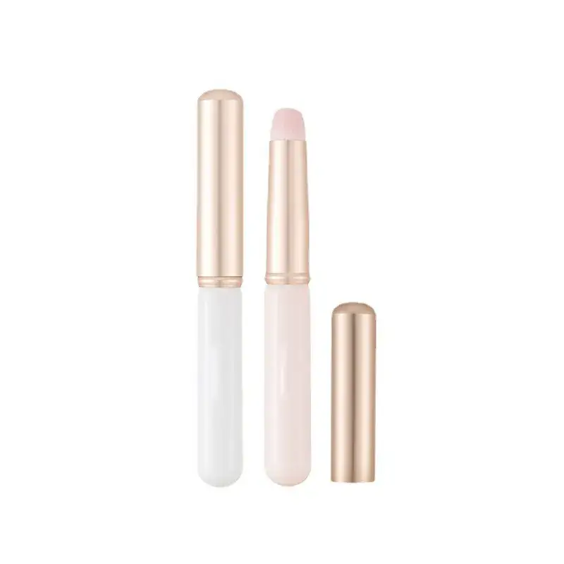 Mini Cap Round Head Lipstick Brush for Lips - Image 11