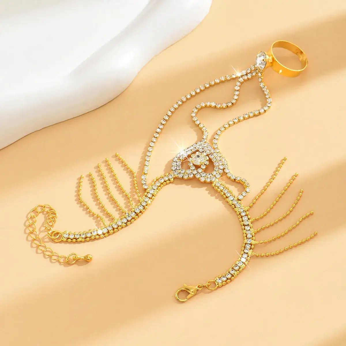 Super Flash Diamond Butterfly Bracelet Light Luxury Elegant