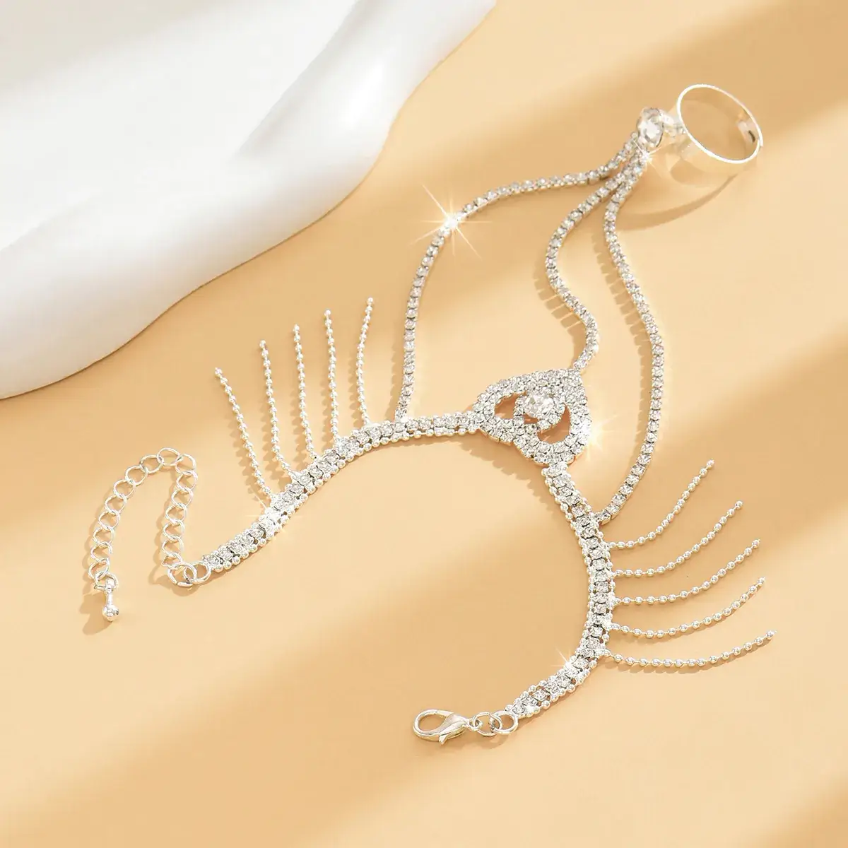 Super Flash Diamond Butterfly Bracelet Light Luxury Elegant