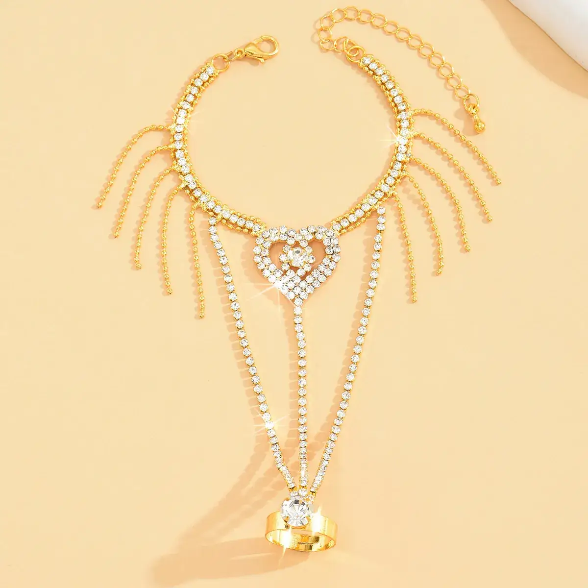 Super Flash Diamond Butterfly Bracelet Light Luxury Elegant — feature 11