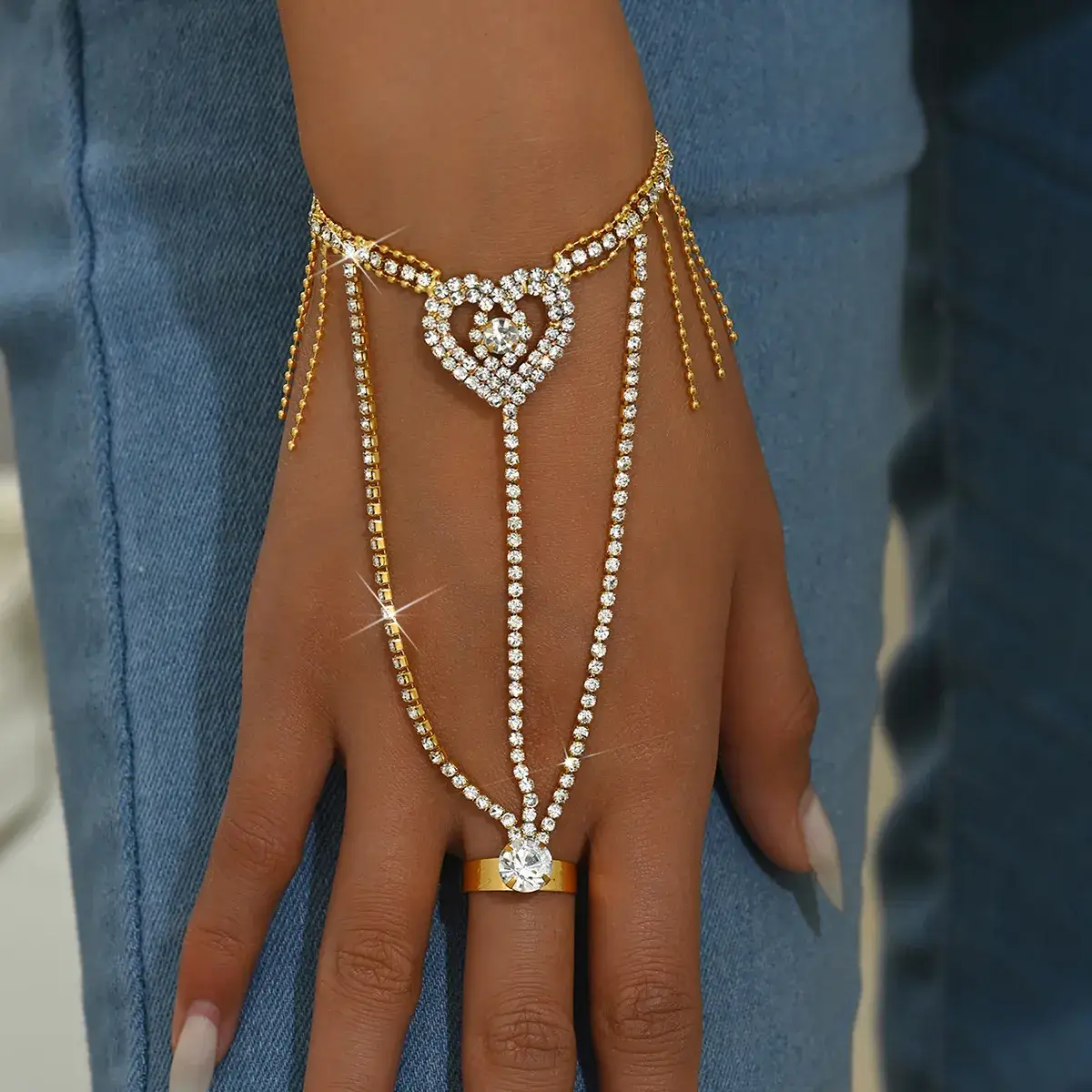 Super Flash Diamond Butterfly Bracelet Light Luxury Elegant
