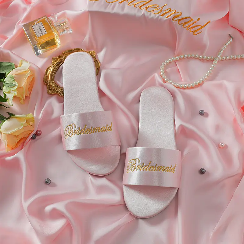 Embroidered-Bridesmaid (Pink)