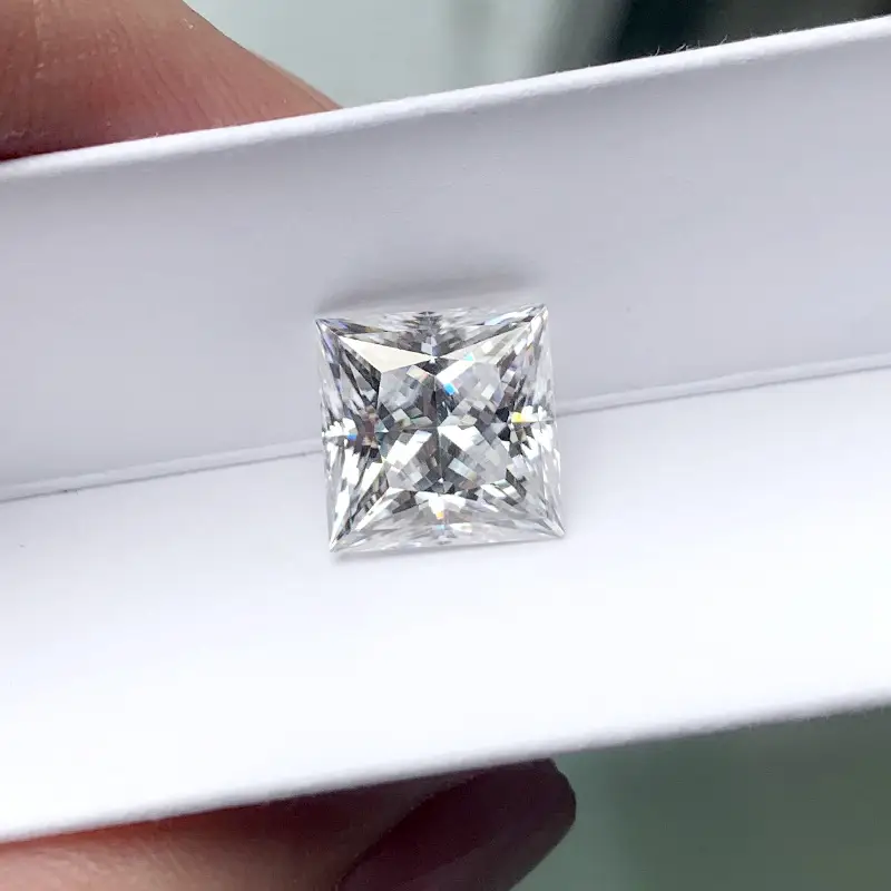 Moissanite Princess Def Color Vvs Netity Wuzhou Origin - Image 2