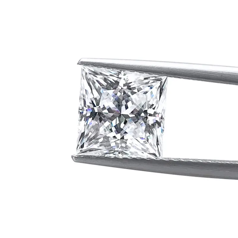 Moissanite Princess Def Color Vvs Netity Wuzhou Origin - Image 5
