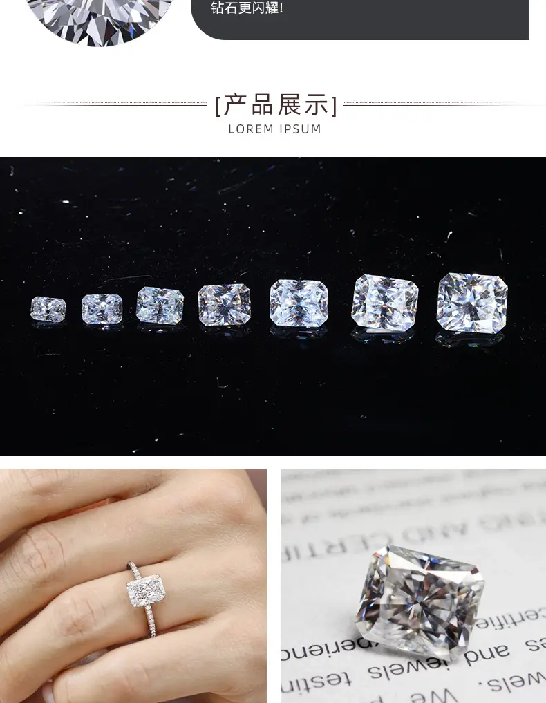 Moissanite Radiant Def Vvs Wuzhou Origin — feature 3