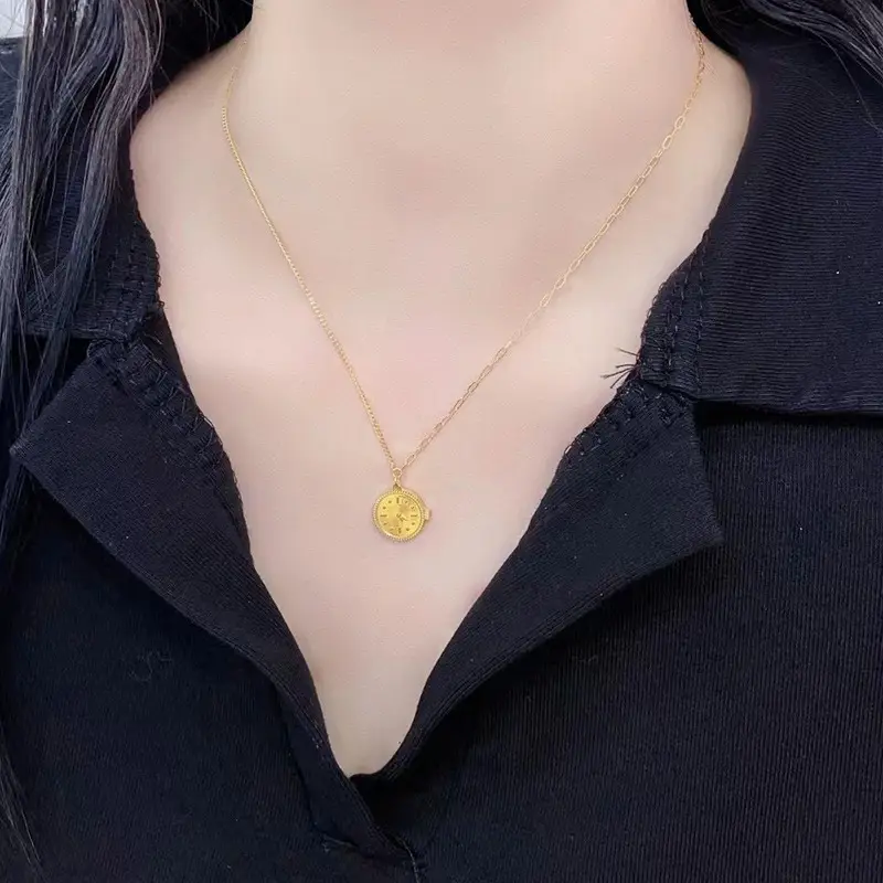 520 Watch Confession Necklace Women Gold Collarbone Chain — feature 6