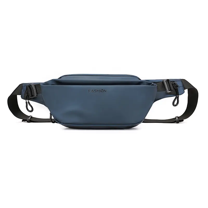 Men's Black Nylon Crossbody Bag with 4 Eyelets - Image 3