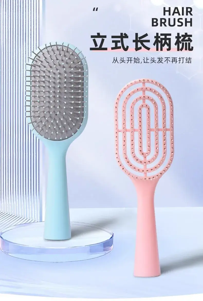 Pink Hair Curler Comb for Women — feature 2
